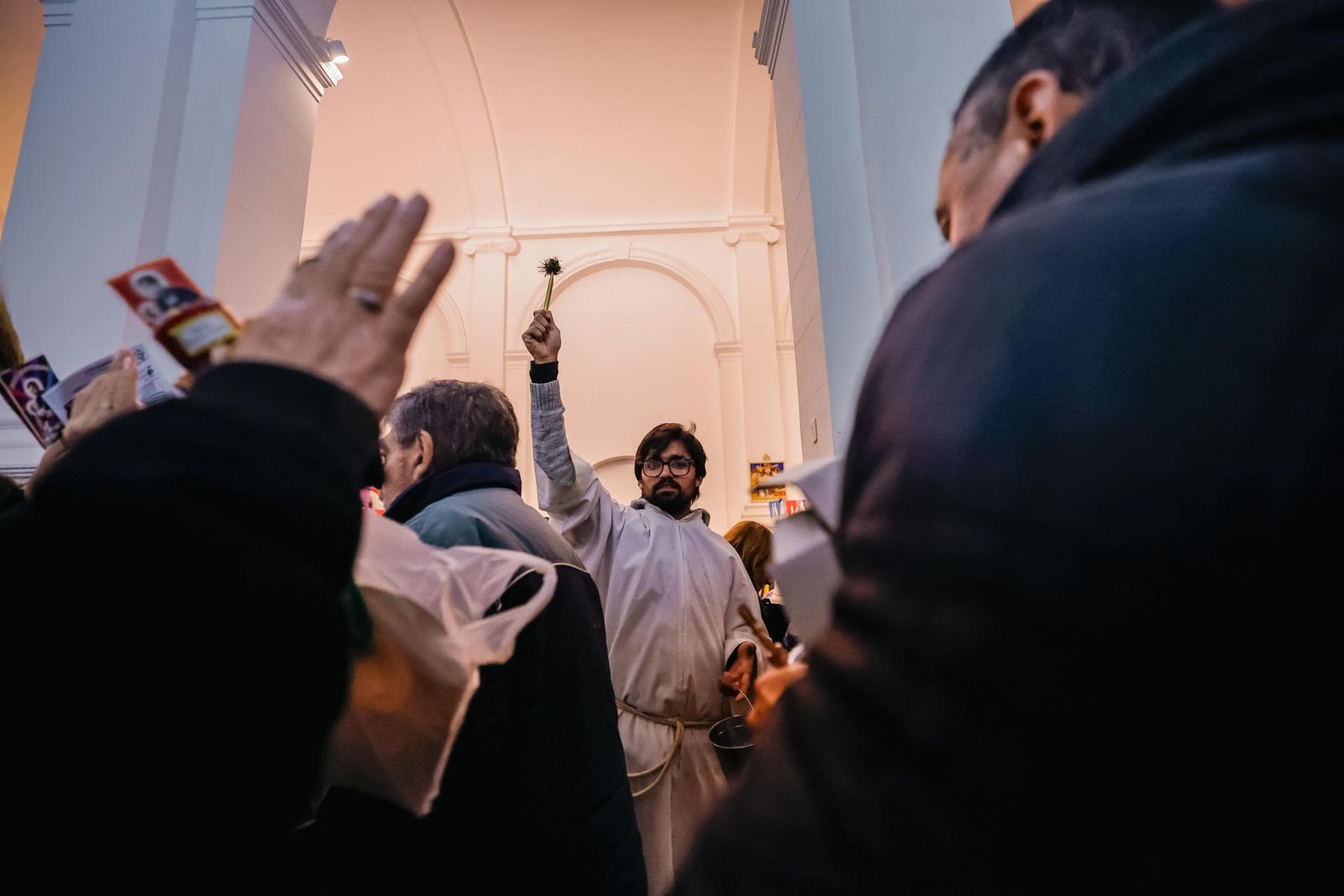 Parroquia de San Cayetano este miércoles en Buenos Aires (Argentina)