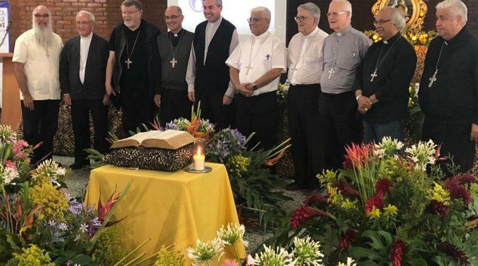 Obispos del CELAM en su Asamblea General