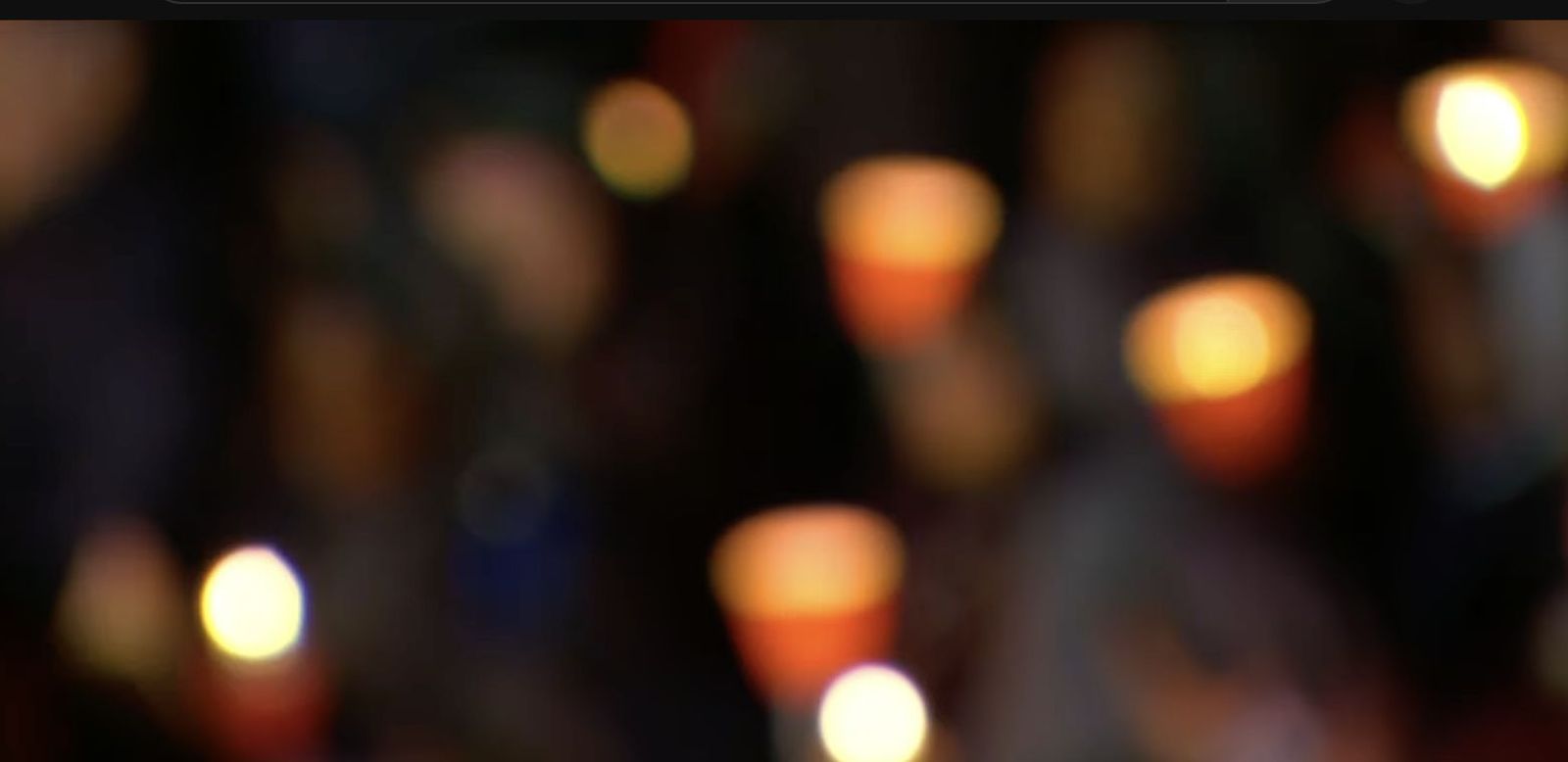 Luces del Vía Crucis