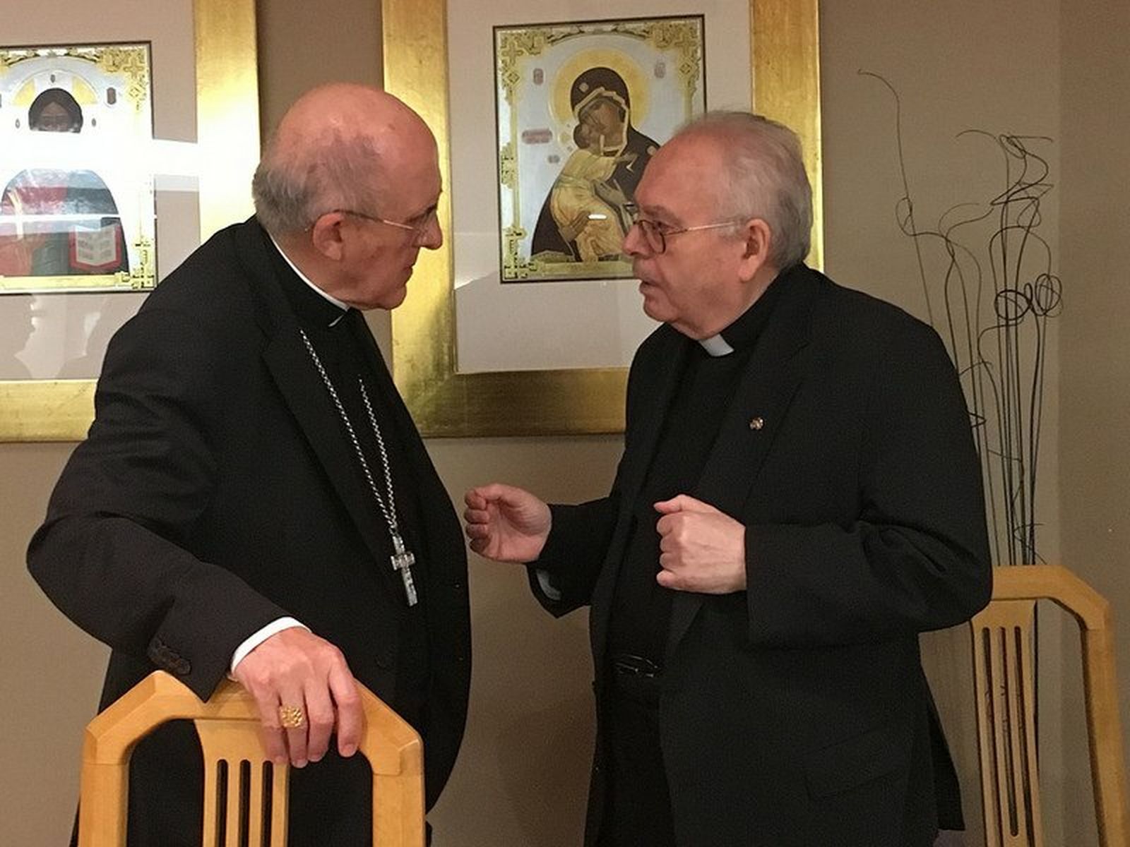 Osoro, con Aquilino Bocos