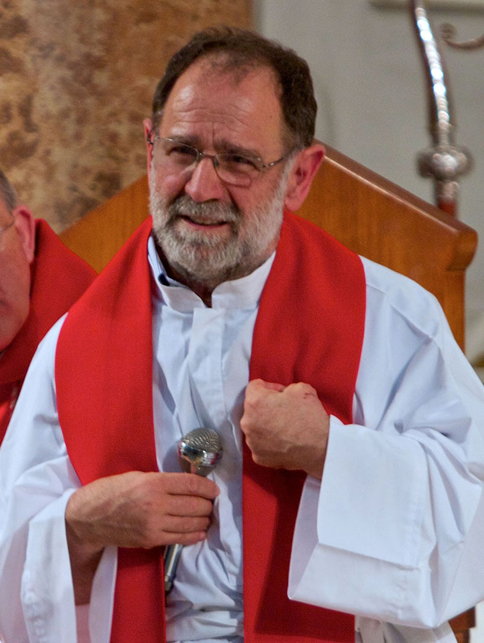 Durante la eucaristía en homenaje ofrecida por Cáritas diocesana de Valencia el 11 de junio de 2011
