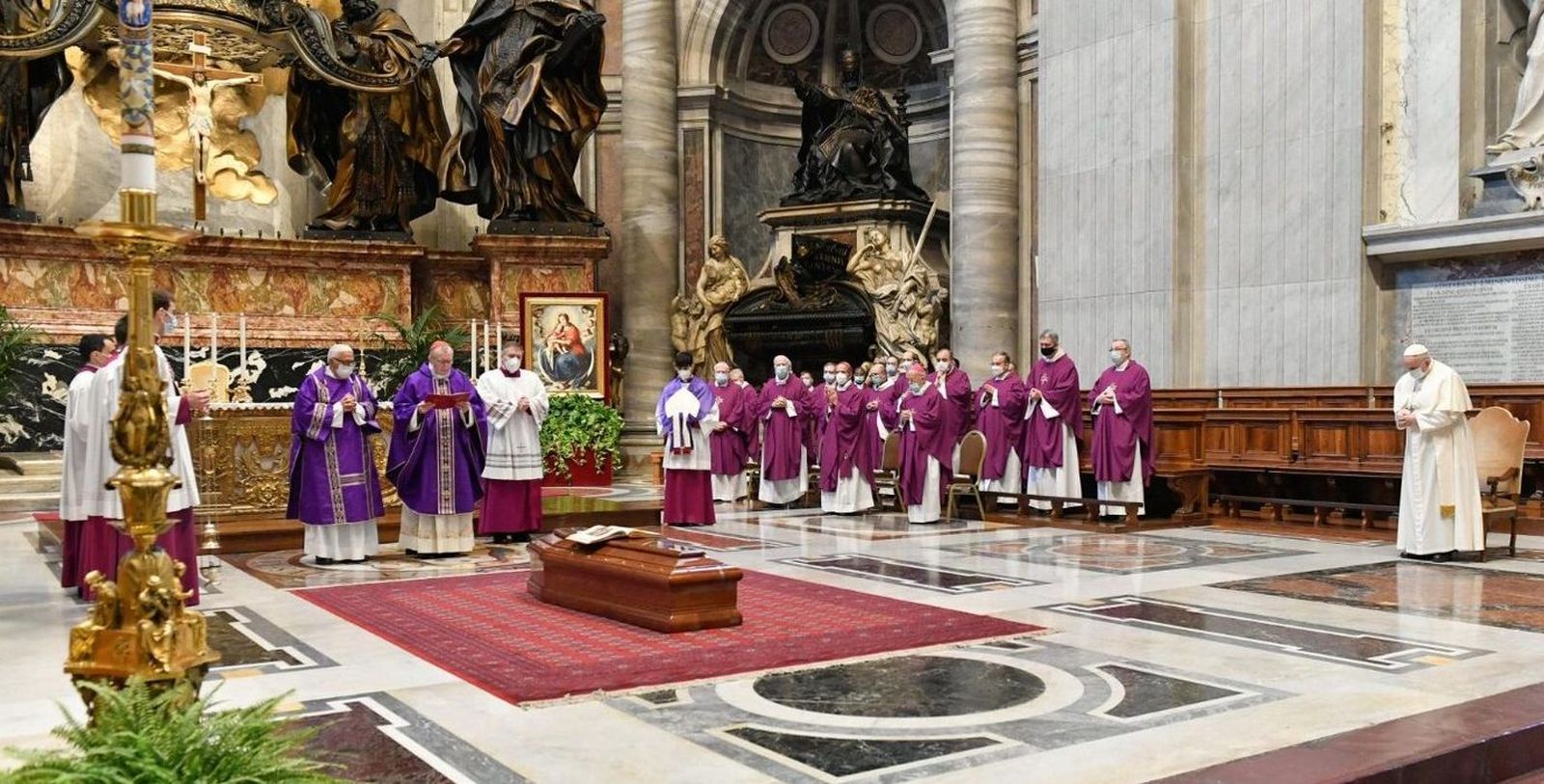 Funeral de monseñor Félix del Blanco Prieto
