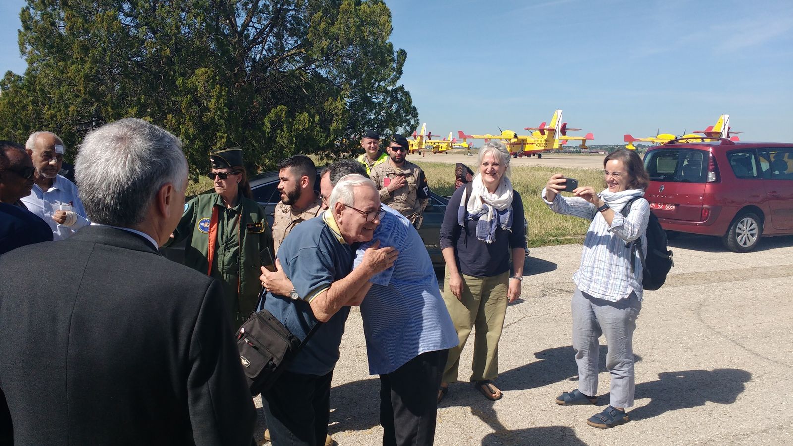 Llegada a España de los evacuados de Sudán