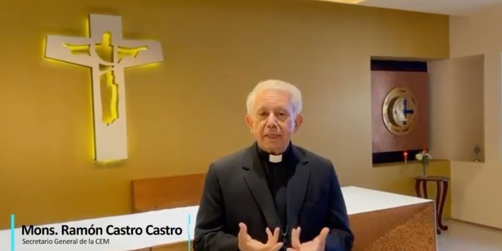 Mons Ramón Castro en su mensaje para la Semana de Oración 2022