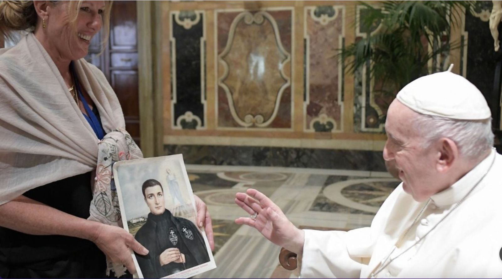 Audiencia de Francisco con los asistentes al congreso