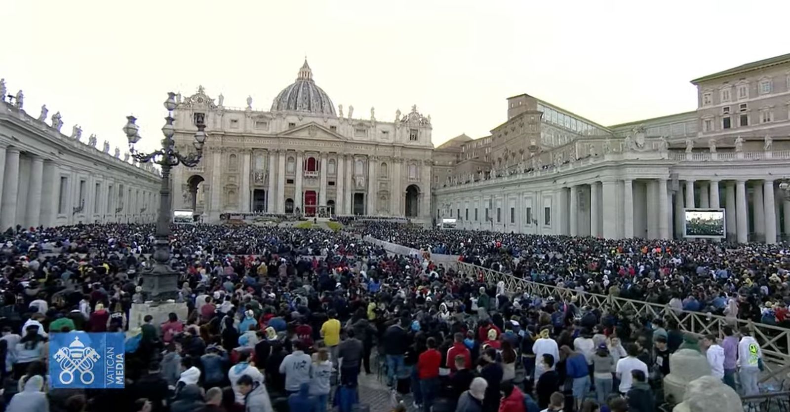 Jóvenes con el Papa