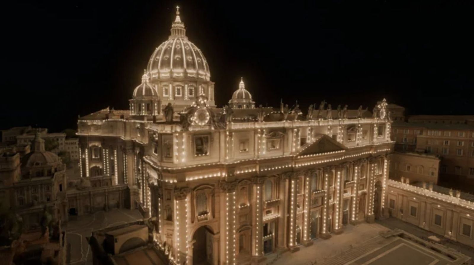 Reproducción de la basílica de San Pedro