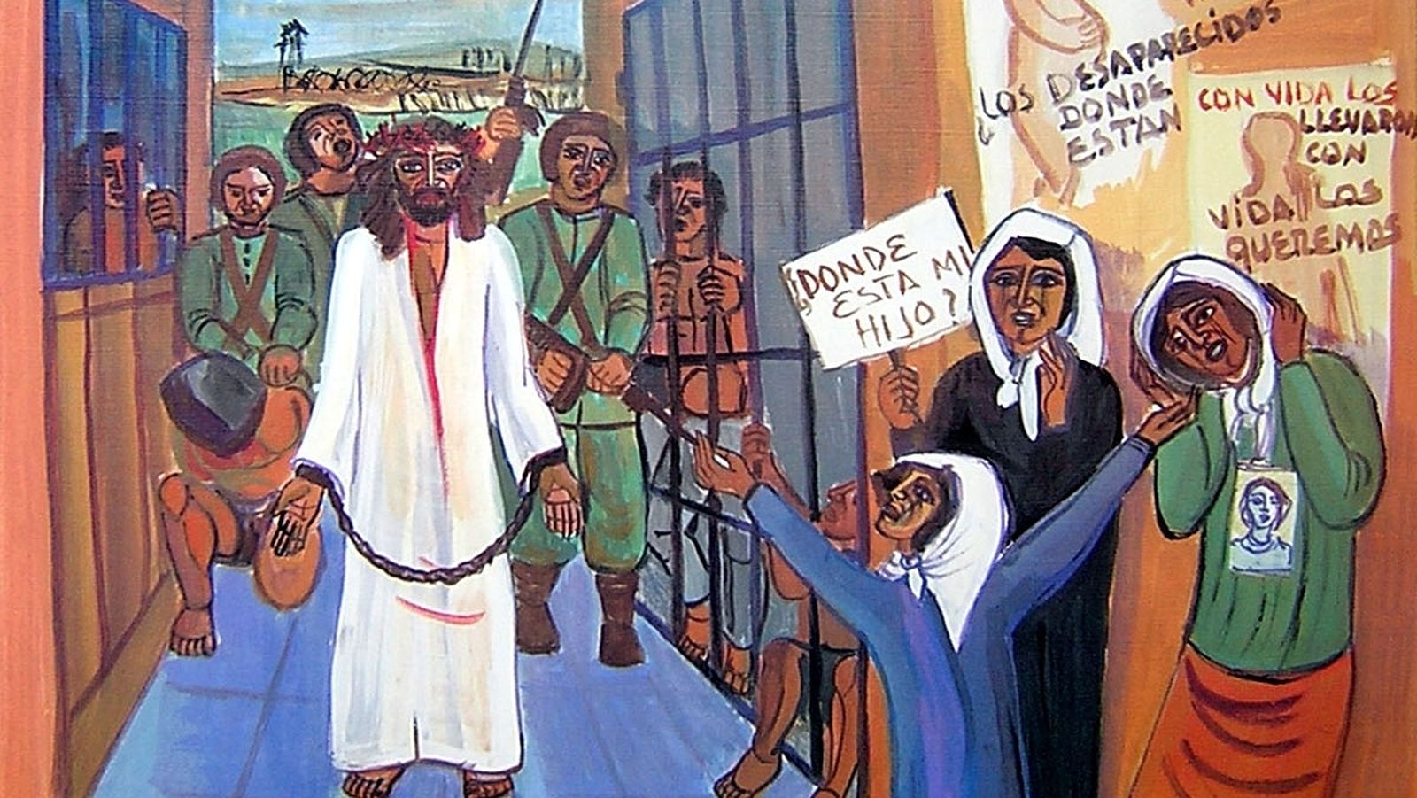 via crucis con las víctimas