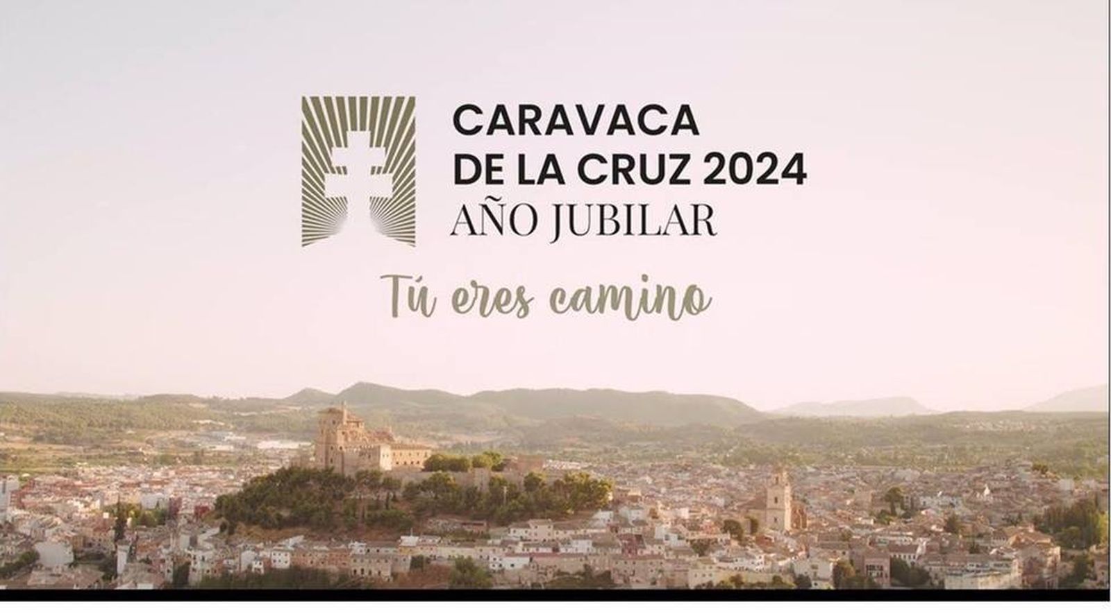 Cartel del año jubilar de Caravaca de la Cruz