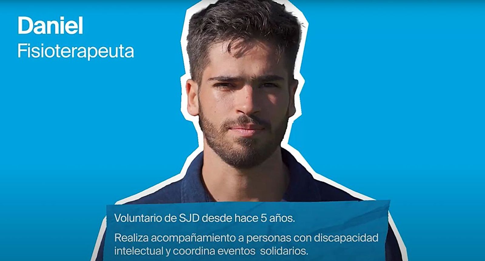 Daniel, voluntario de San Juan de Dios