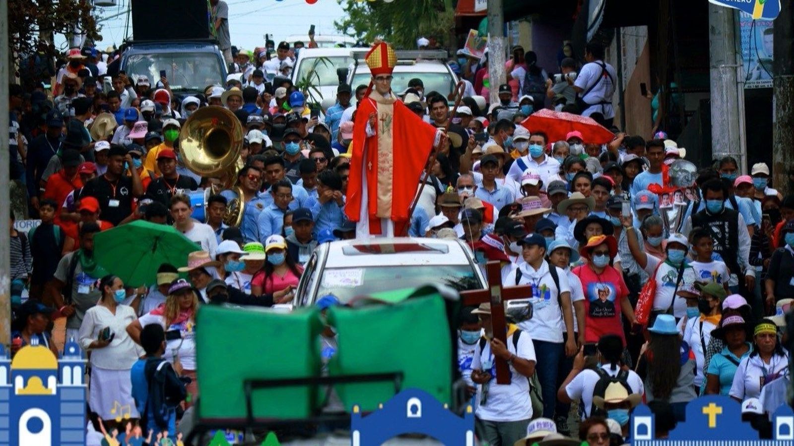 Peregrinación hacia la cuna de San Óscar Romero