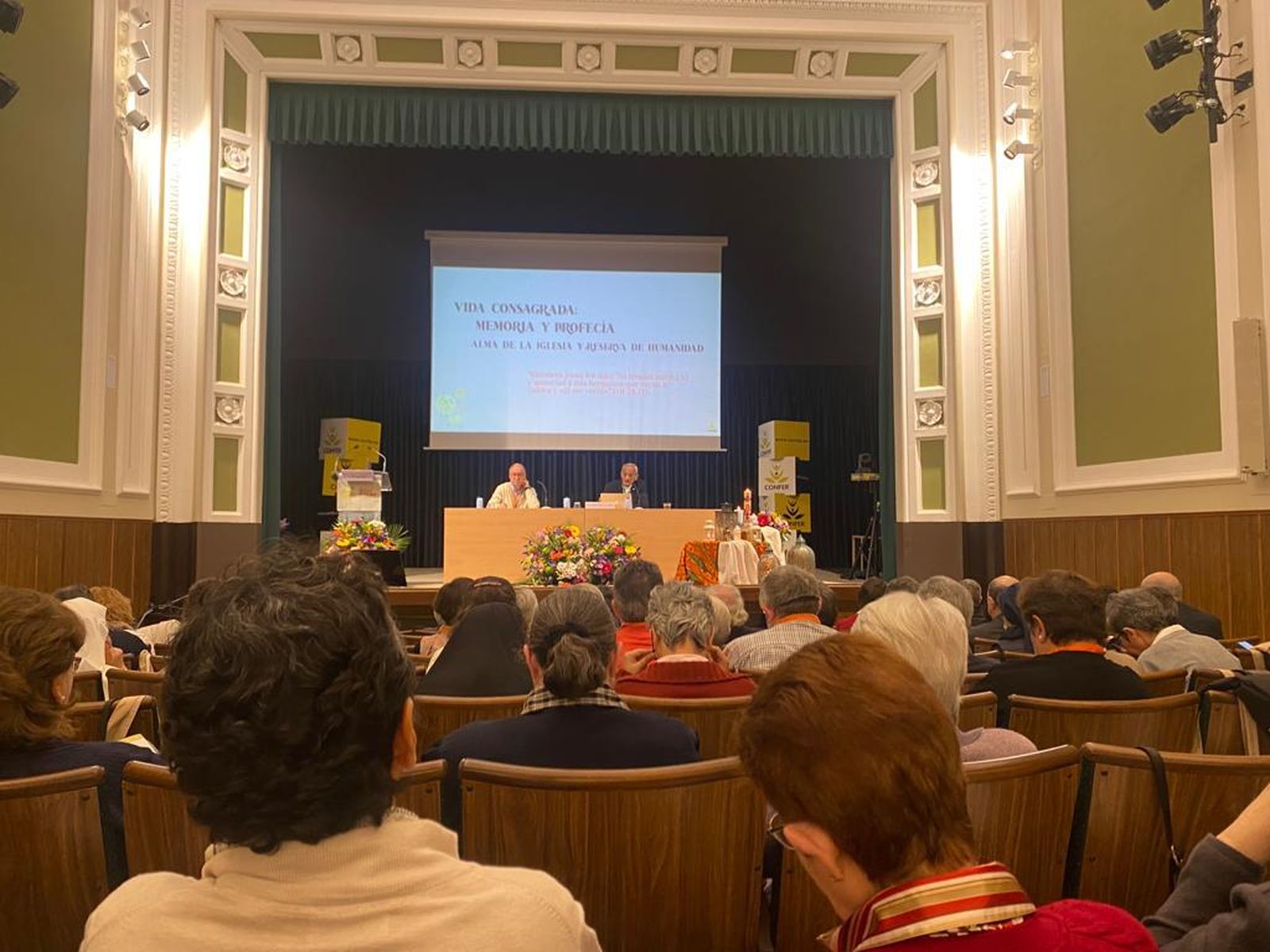 Pascual Chávez, durante su intervención