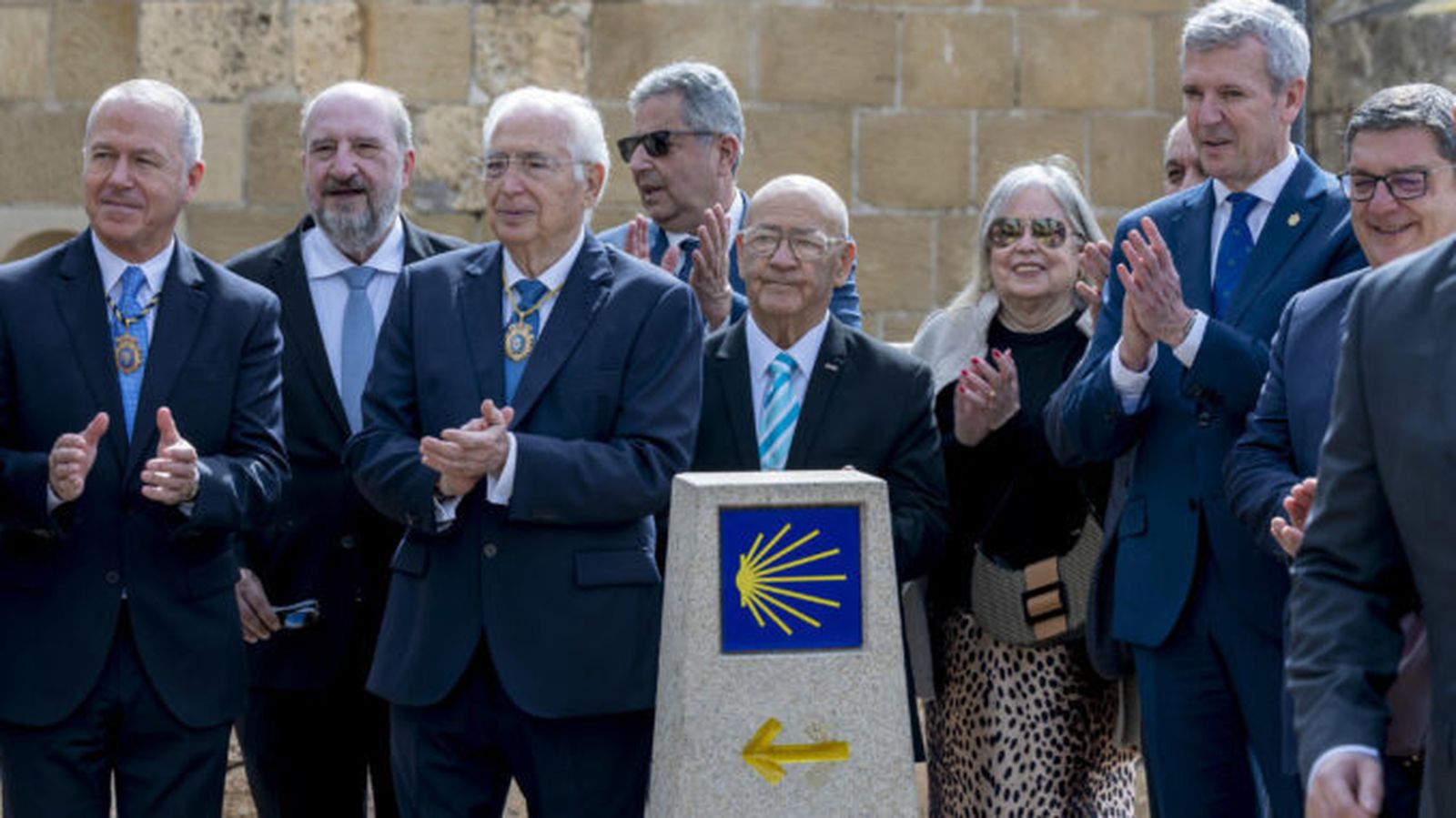 Los presidentes de Melilla y Galicia inauguran el Camino de Santiago africano