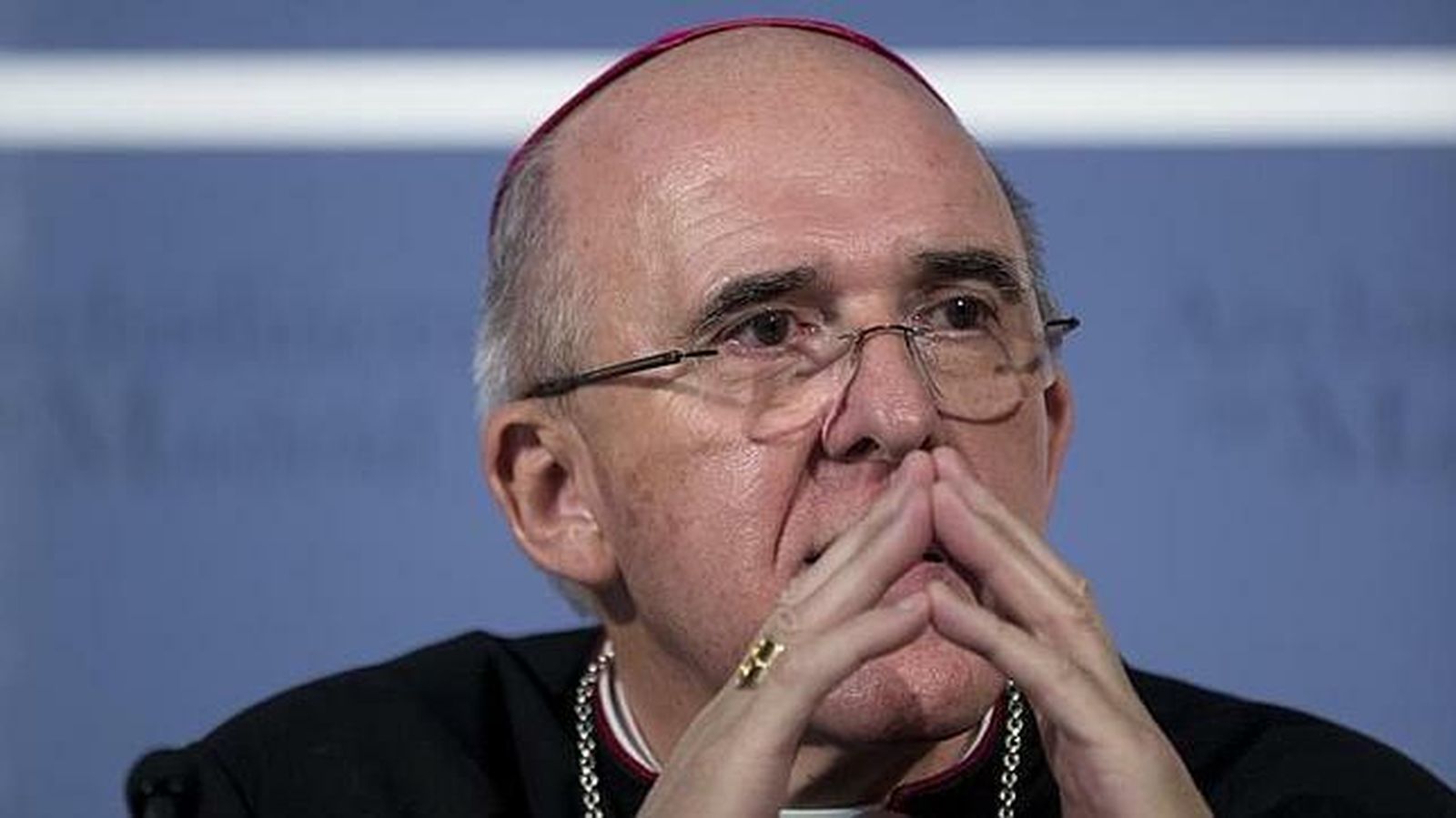 El cardenal arzobispo de Madrid, Carlos Osoro