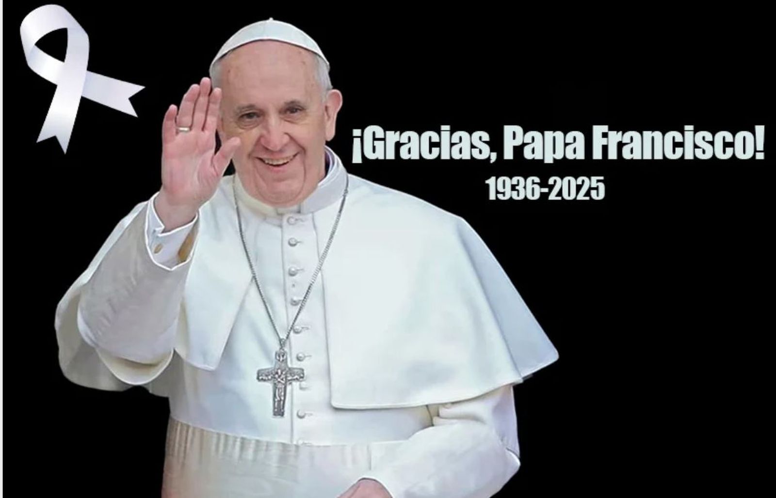 Gracias, Papa Francisco