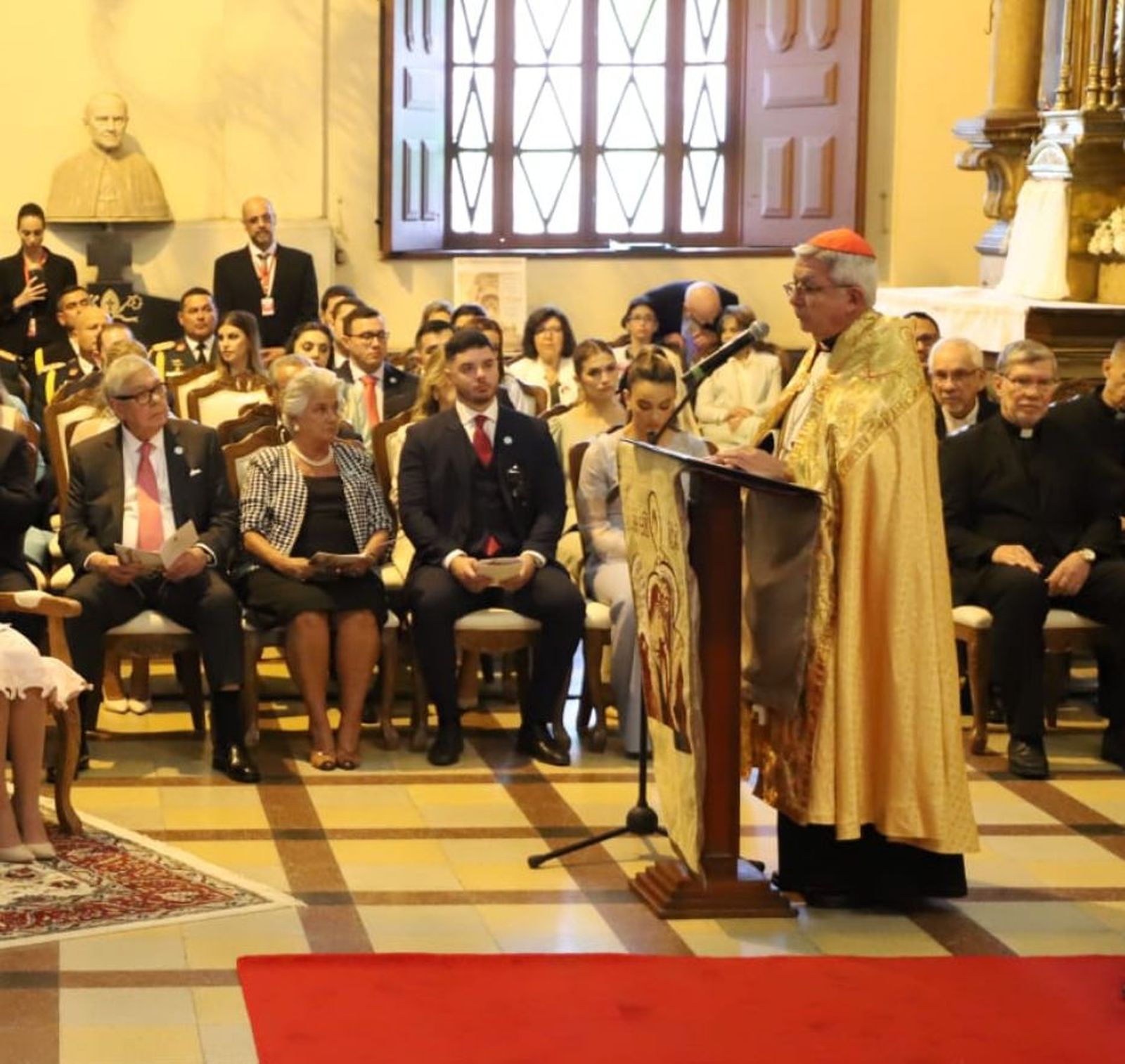 Tedeum juramento del presidente Peña