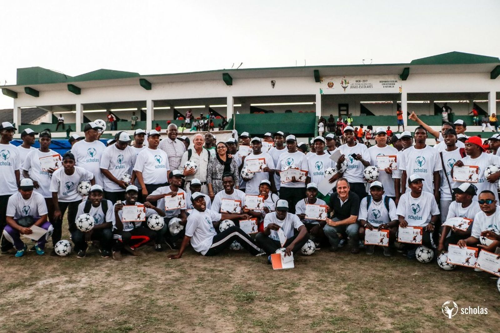 Scholas promueve el deporte en Mozambique