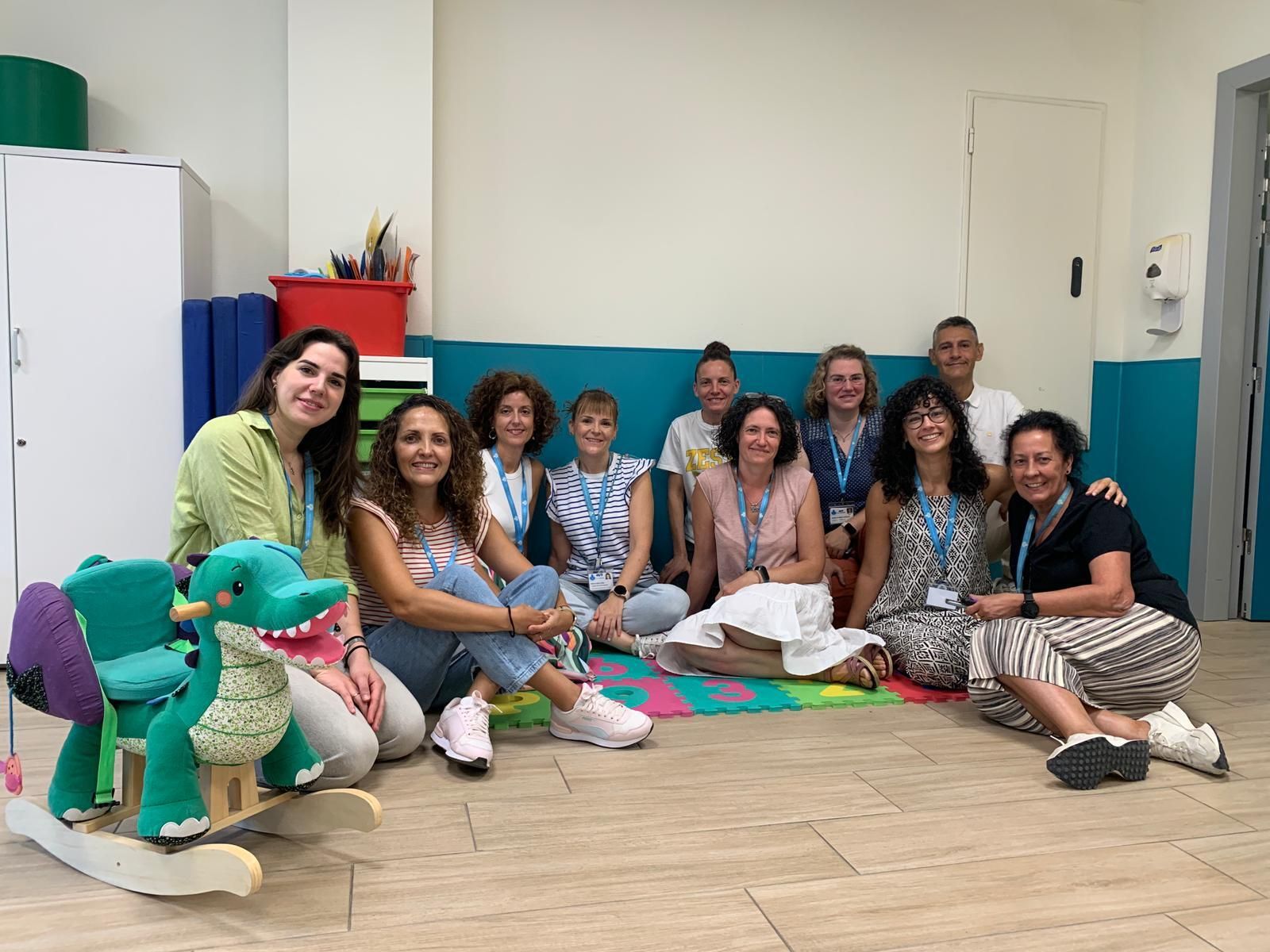 Profesionales especialistas asignados al aula de Educación Infantil Especial