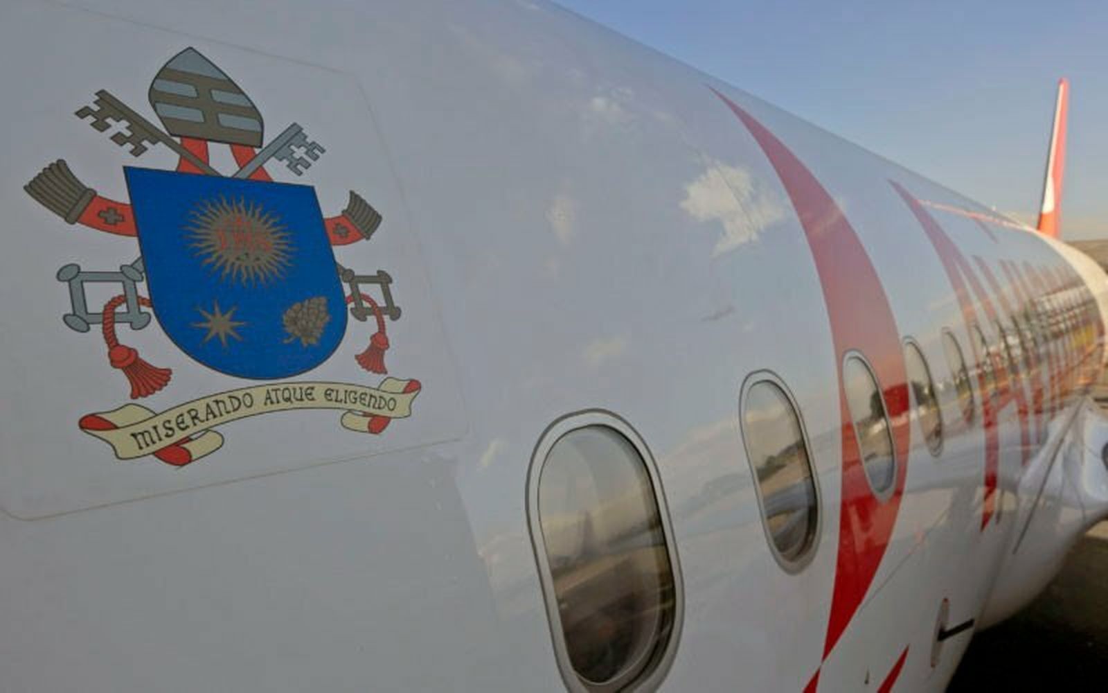Avión del Papa Francisco