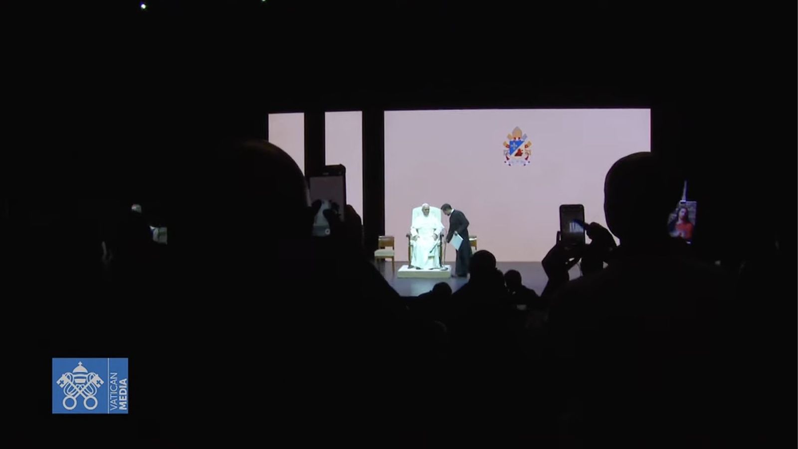 León XIV en el Encuentro Sacerdotes Felices