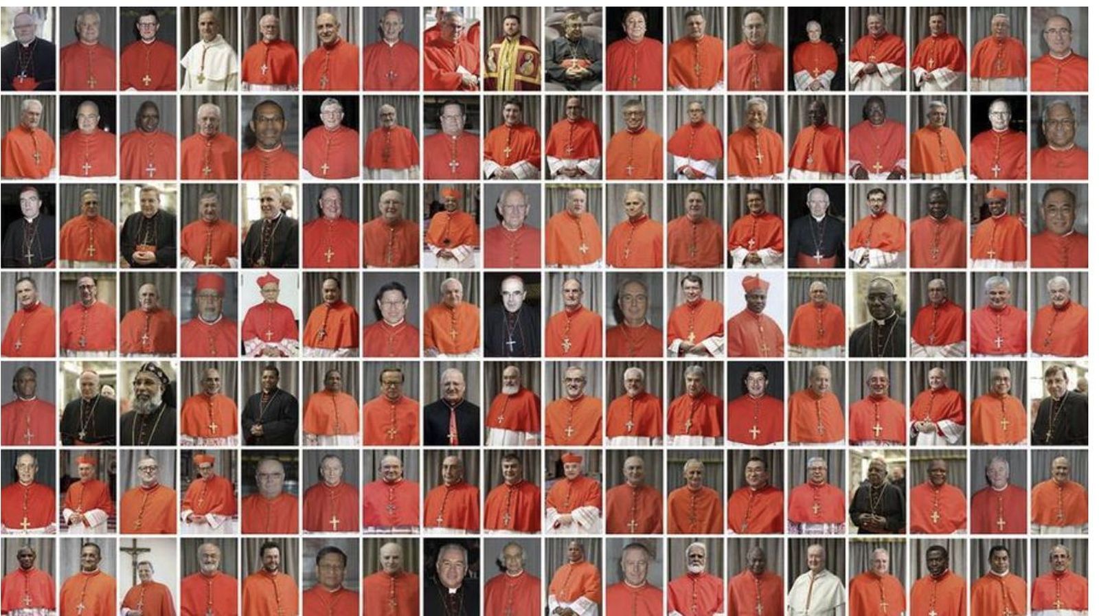 Estos son los cardenales que participarán en el Cónclave