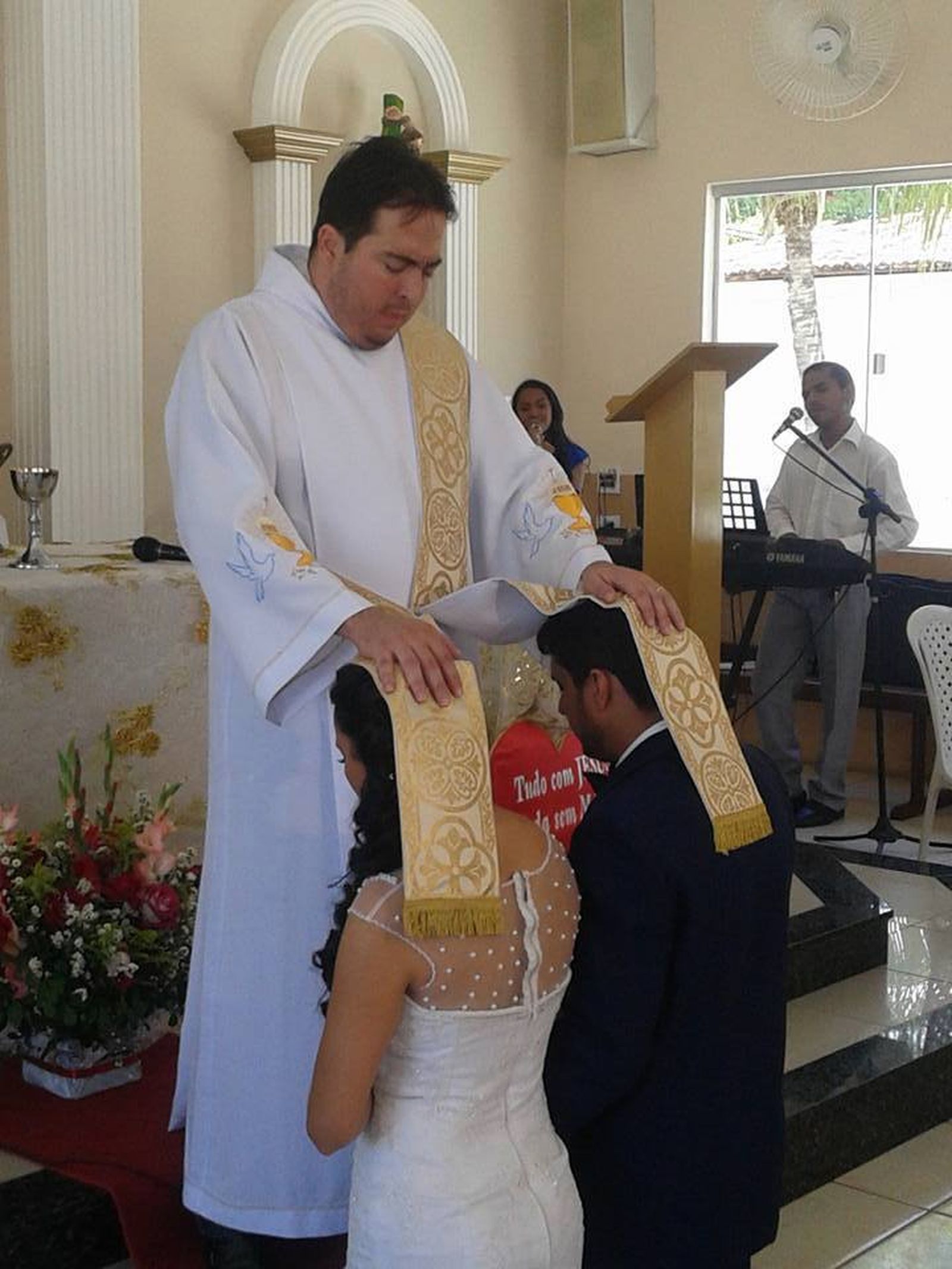 Boda celebrada por un diácono