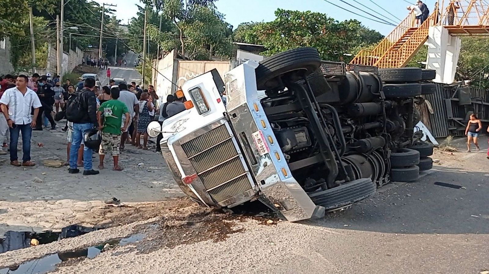 Accidente en Chiapas
