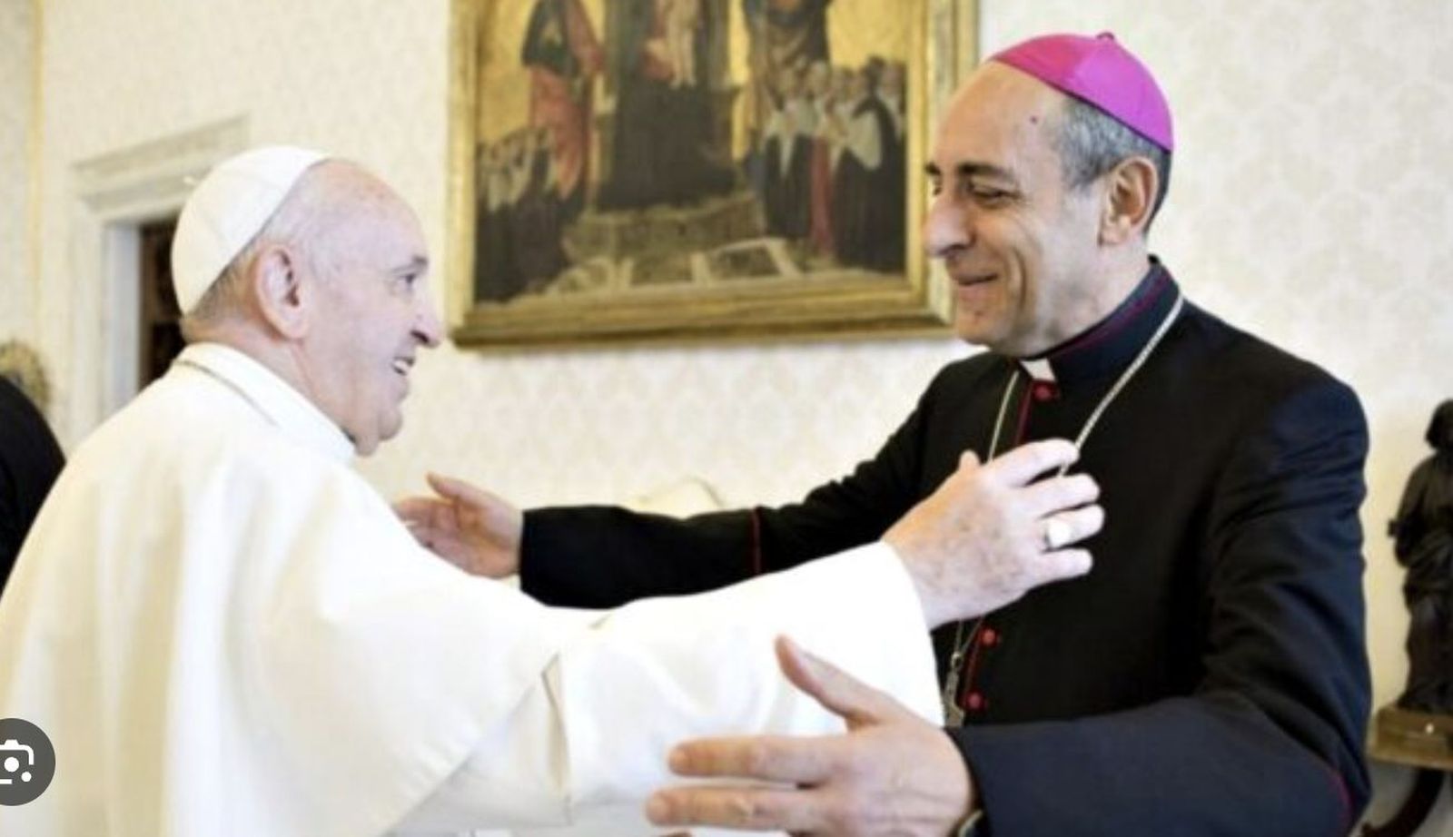 El Papa y Tucho Fernández