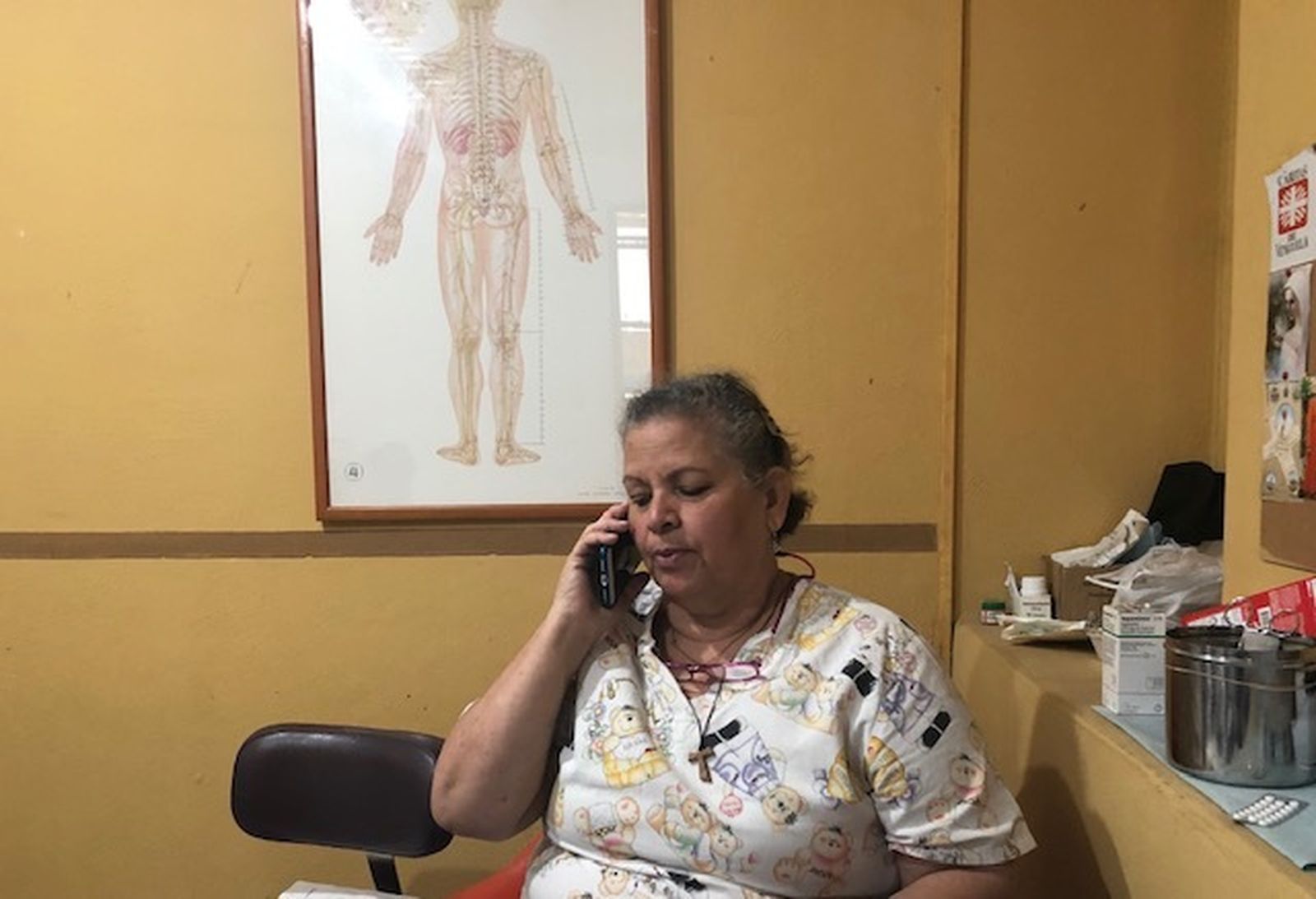 La doctora Marietta en su despacho