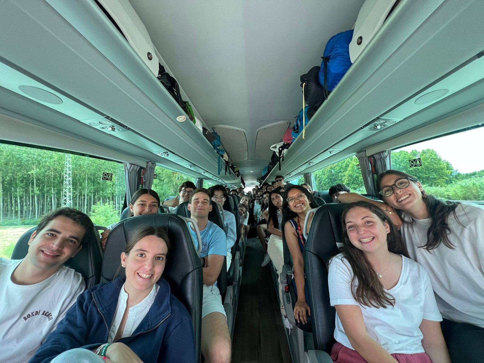 Los jóvenes de Terrasa, a punto de llegar a Roma