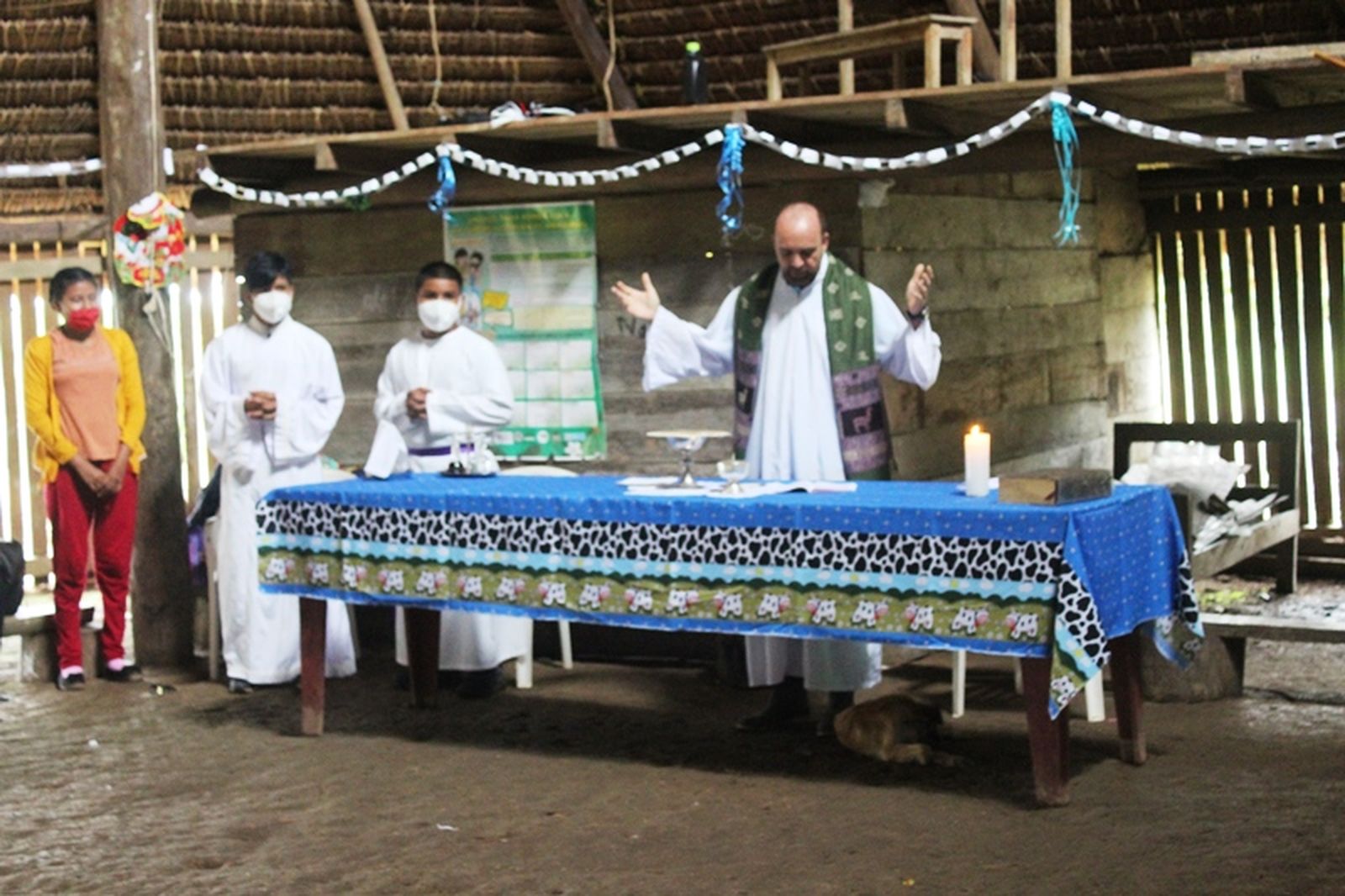 Eucaristía en Sabaloyacu