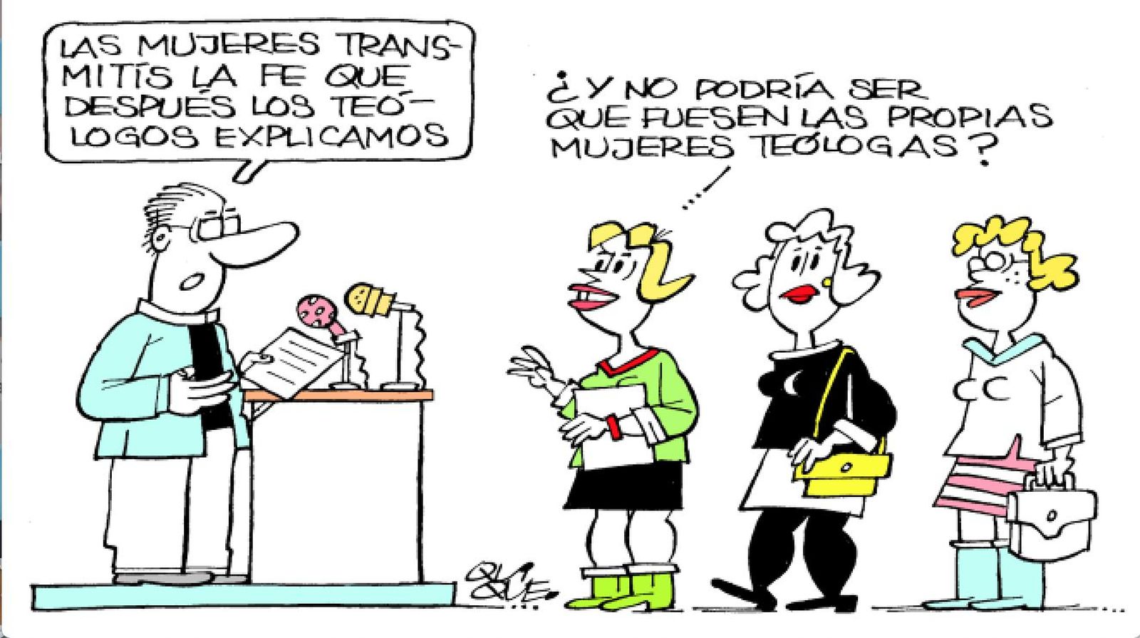 Mujeres y teología
