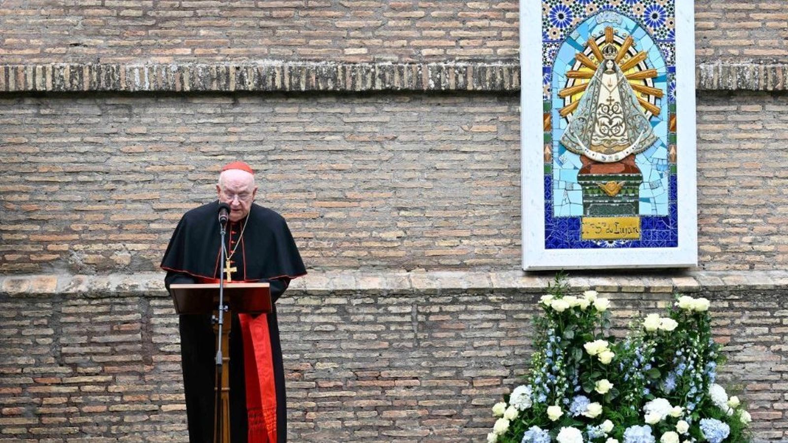 Cardenal Parolin en la ceremonia de entronización
