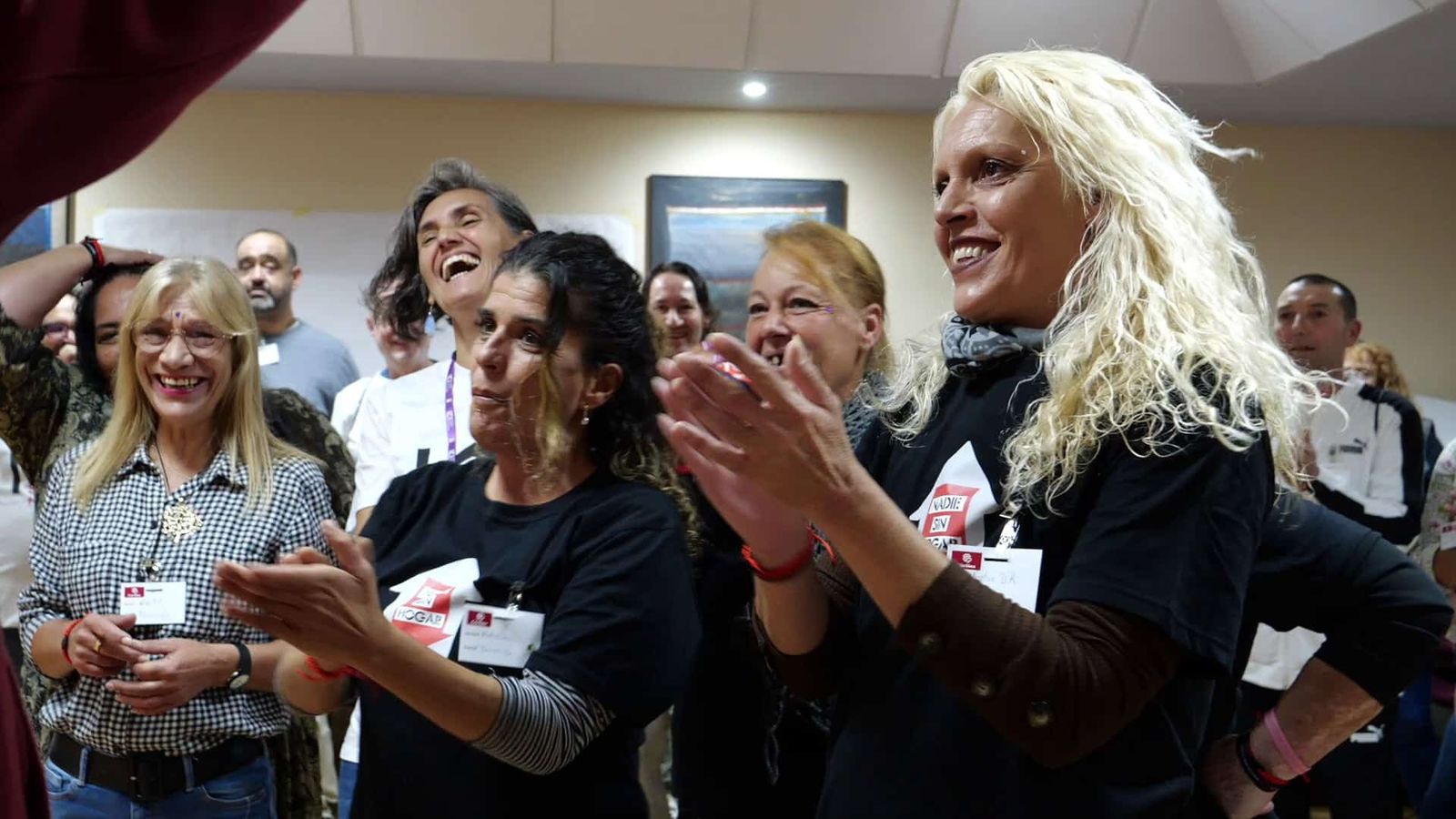 Encuentro de personas sin hogar promovido por Cáritas