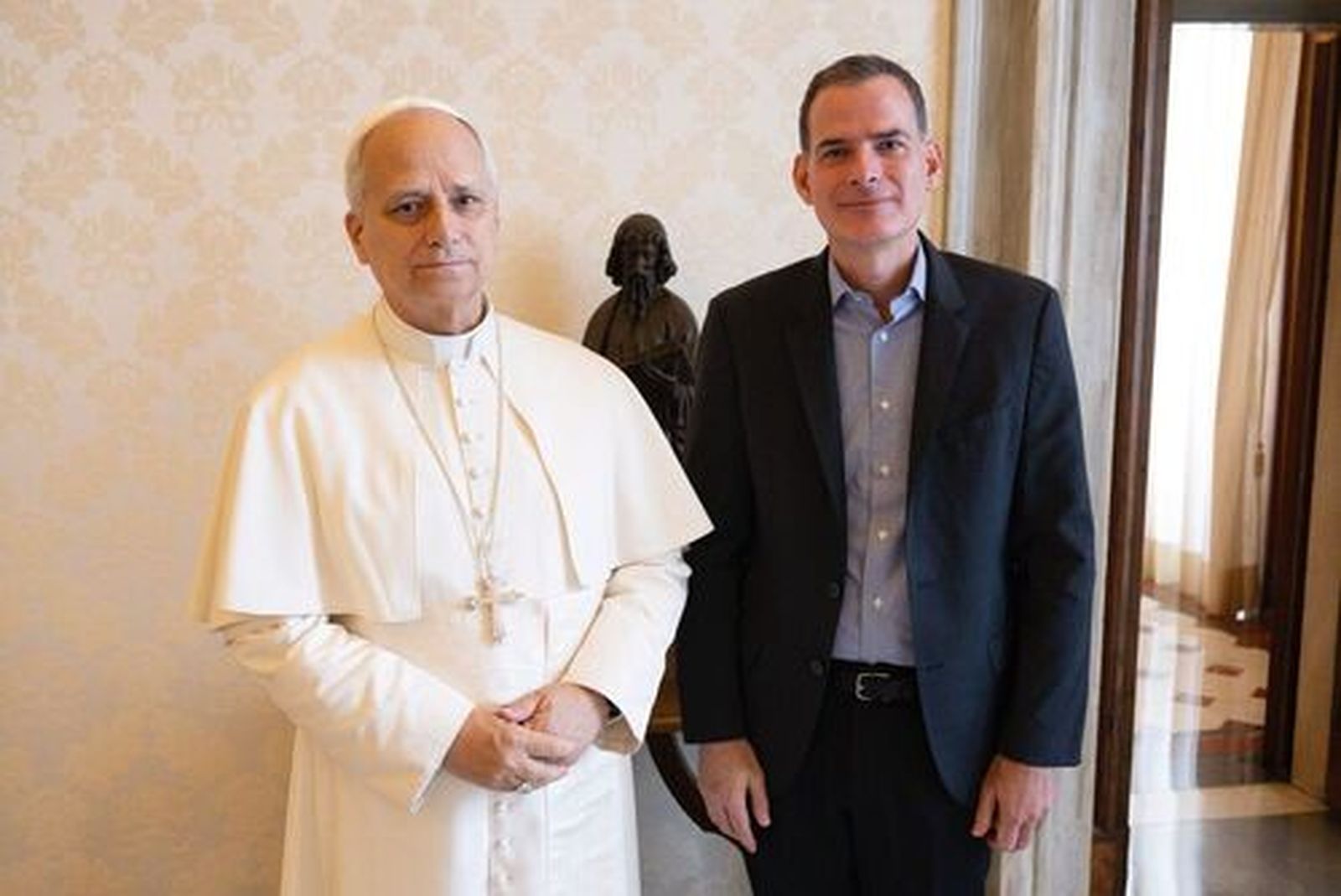 Rafael Luciani y el Papa León XIV