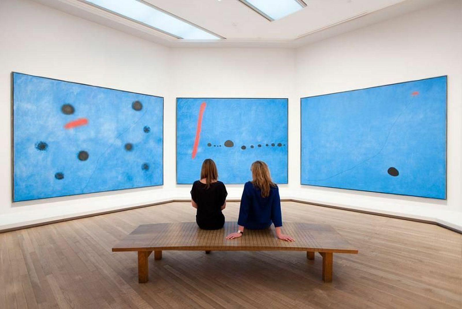 La serie de los 'Azules' de Miró
