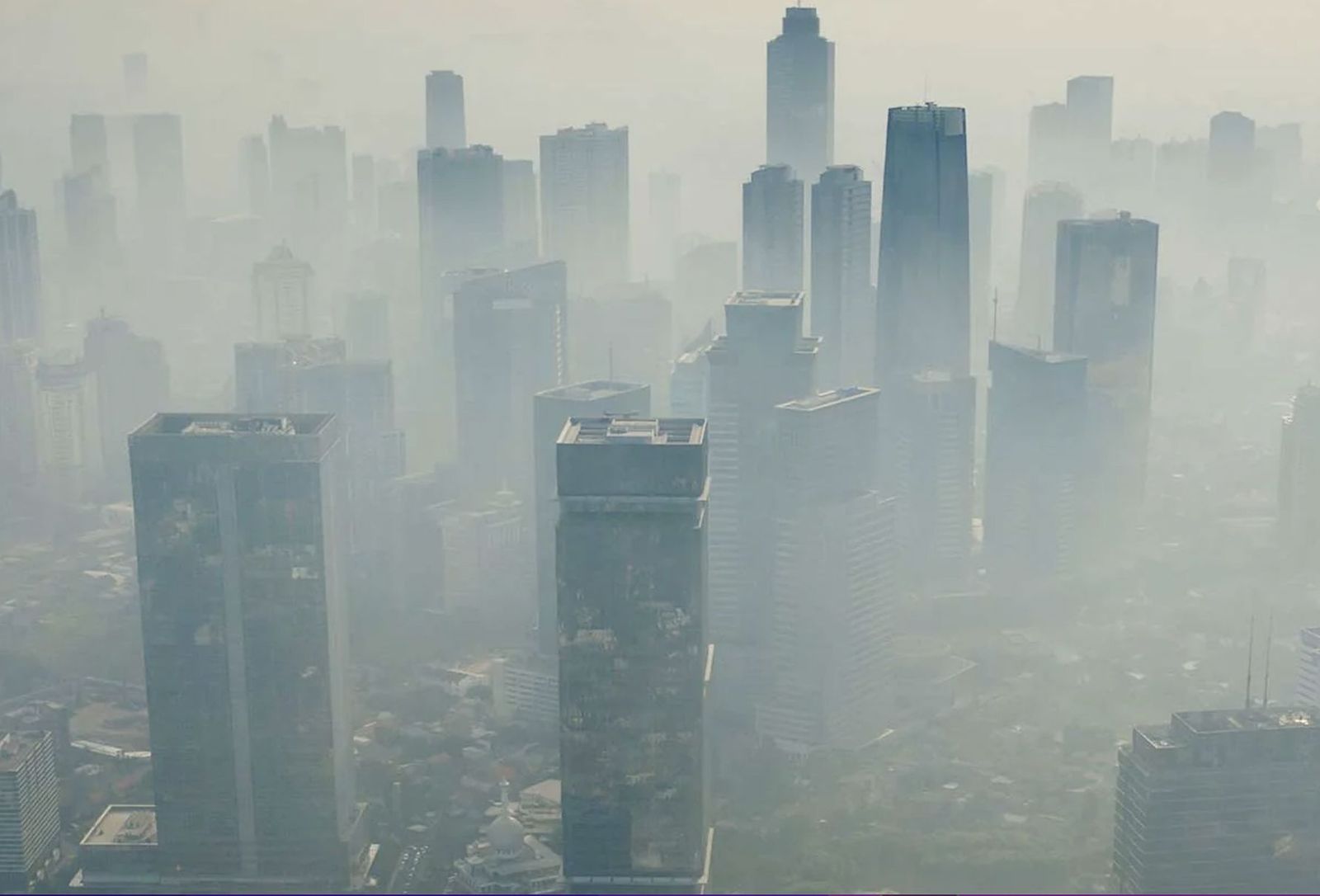 Contaminación en Yakarta