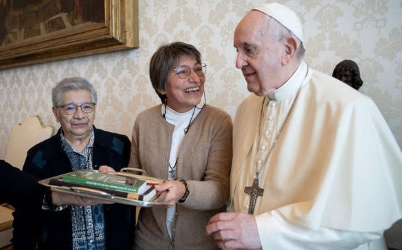 El Papa y las franciscanas