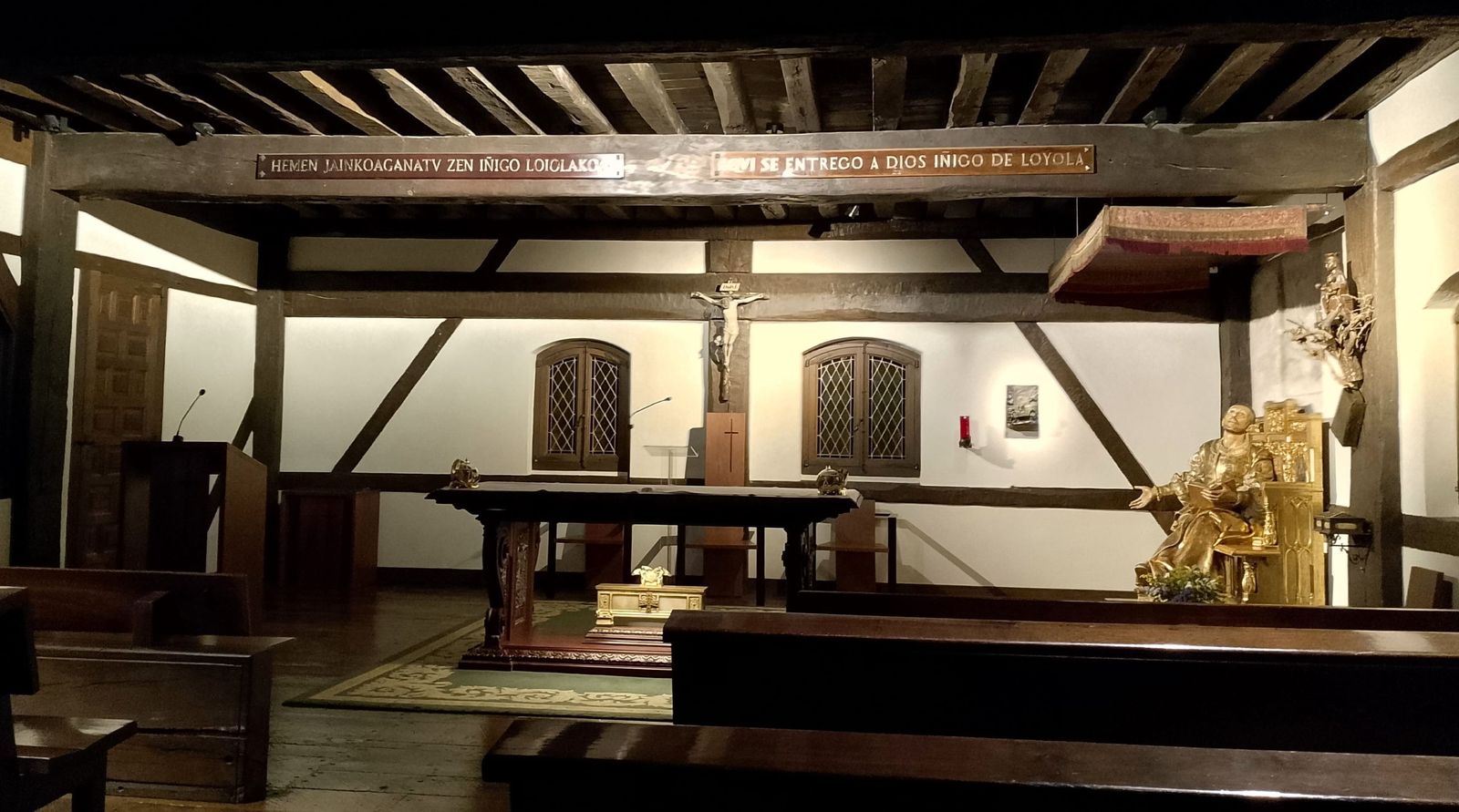 Capilla de la conversión. Loyola