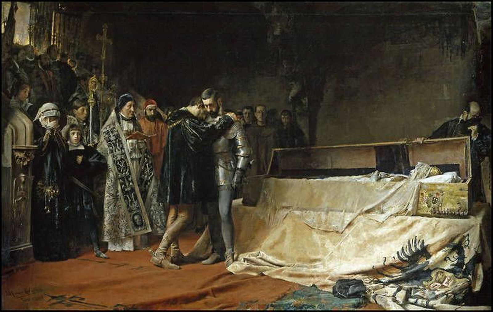 'Conversión del duque de Gandía', en el Museo del Prado