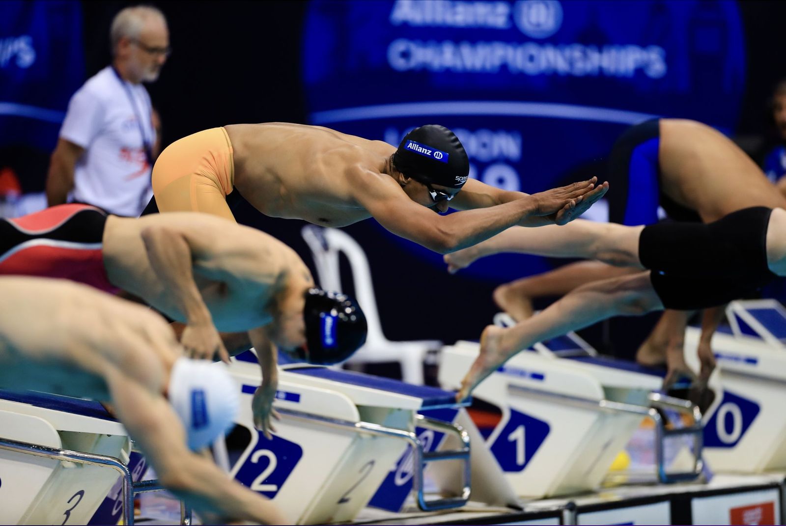 El nadador paralímpico Enhamed Enhamed