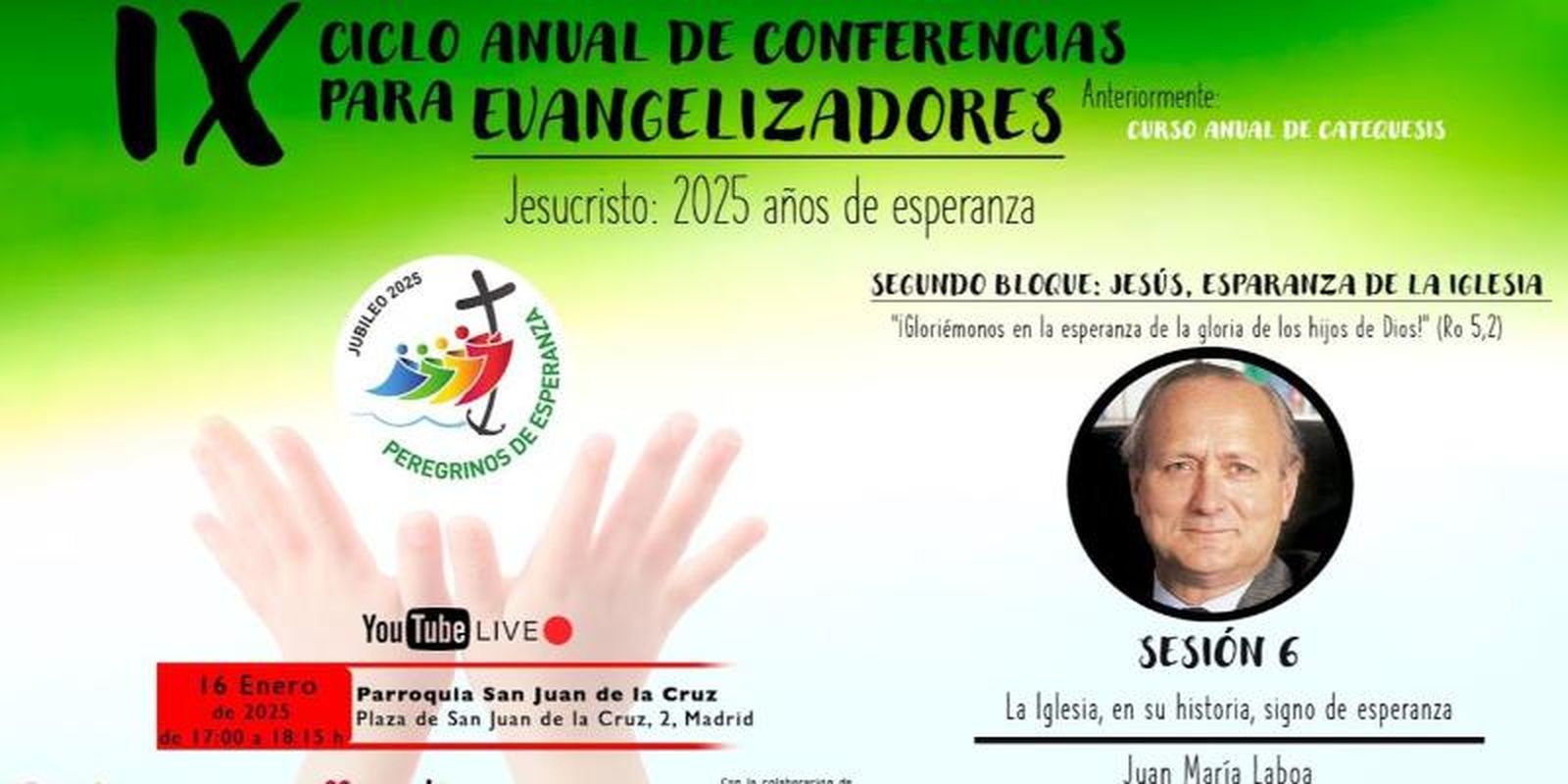 IX Ciclo de Conferencias para Evangelizadores de la Delegación de Catequesis