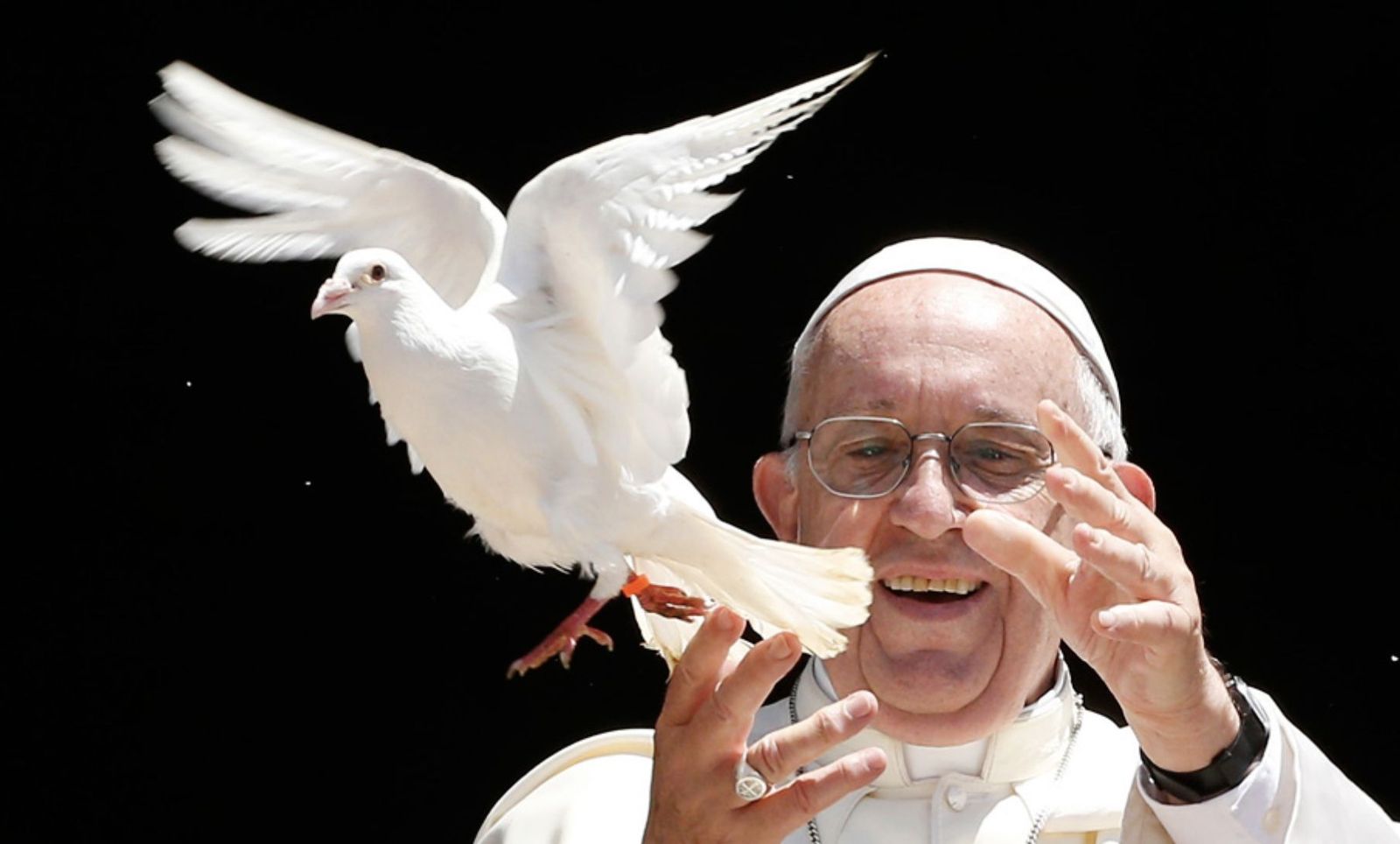 El papa grita por la paz