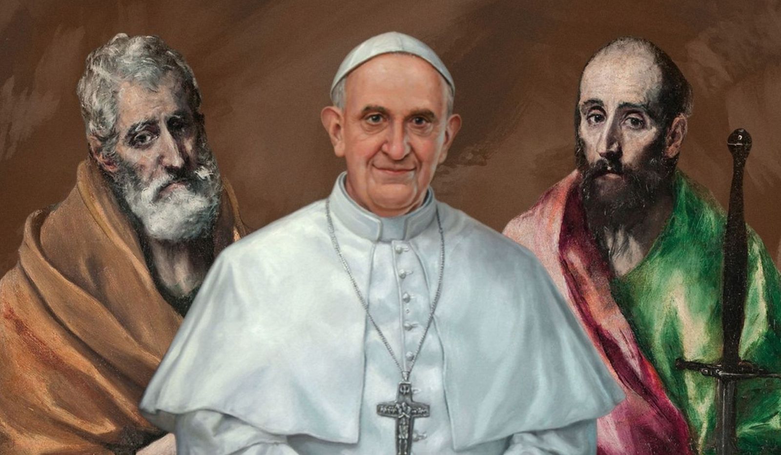 Pedro, Francisco y Pablo