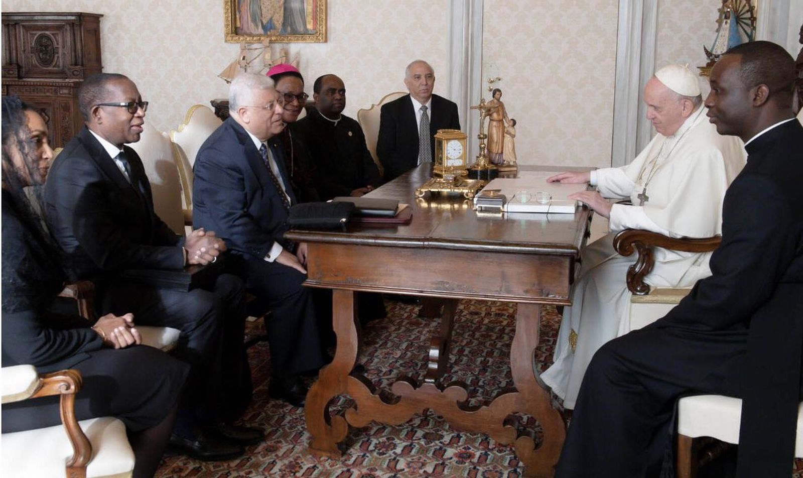 Paredes, con el Papa