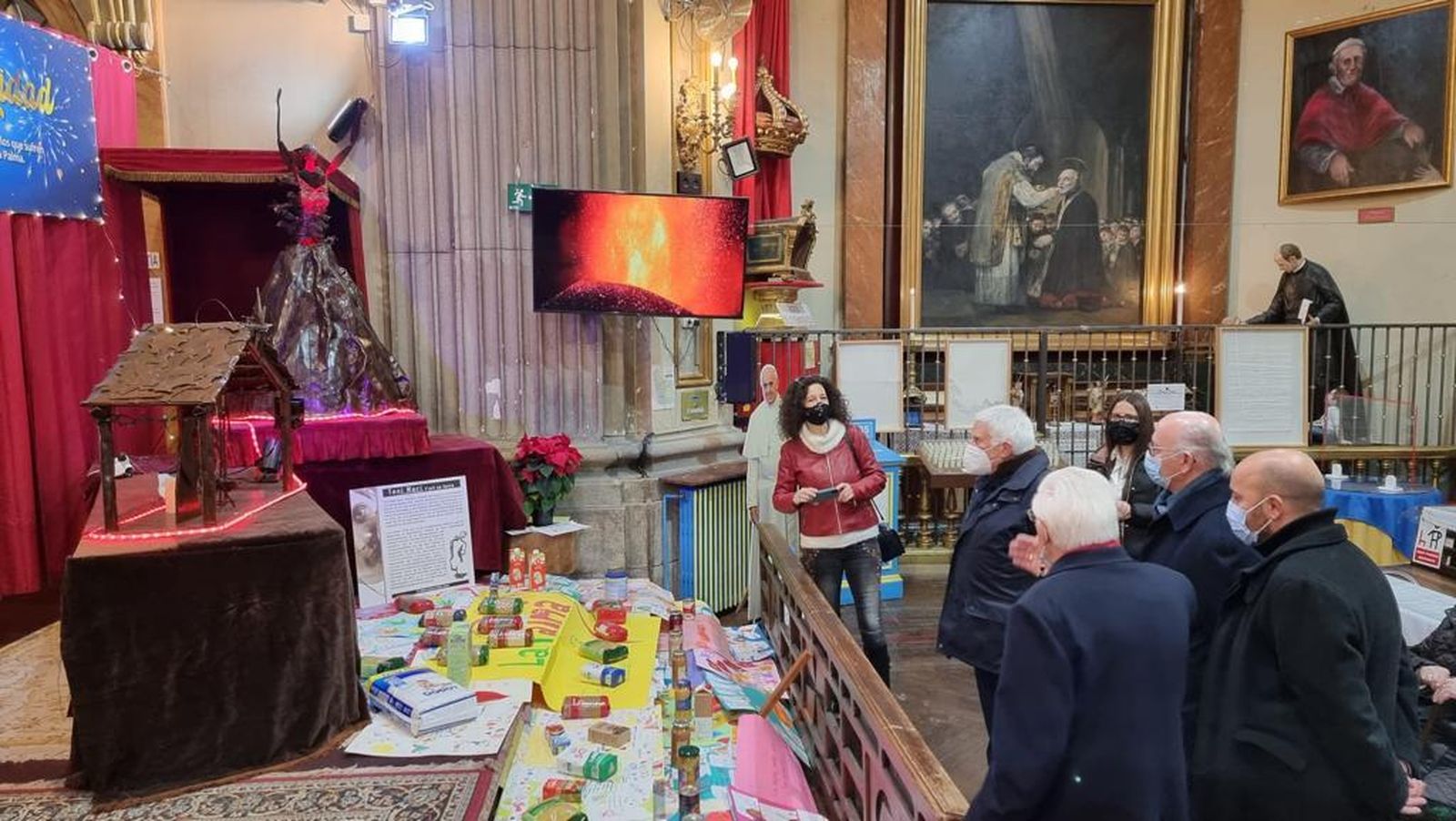 El Belén de Mensajeros en homenaje a La Palma