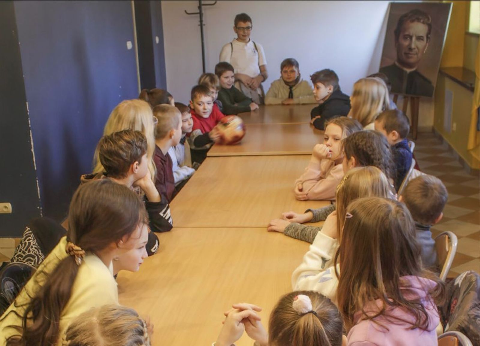 Ucrania: sin búnker no hay colegio