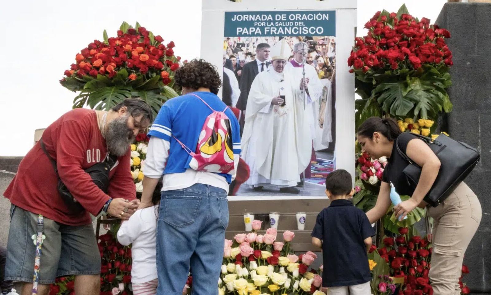 Oraciones por el Papa en México
