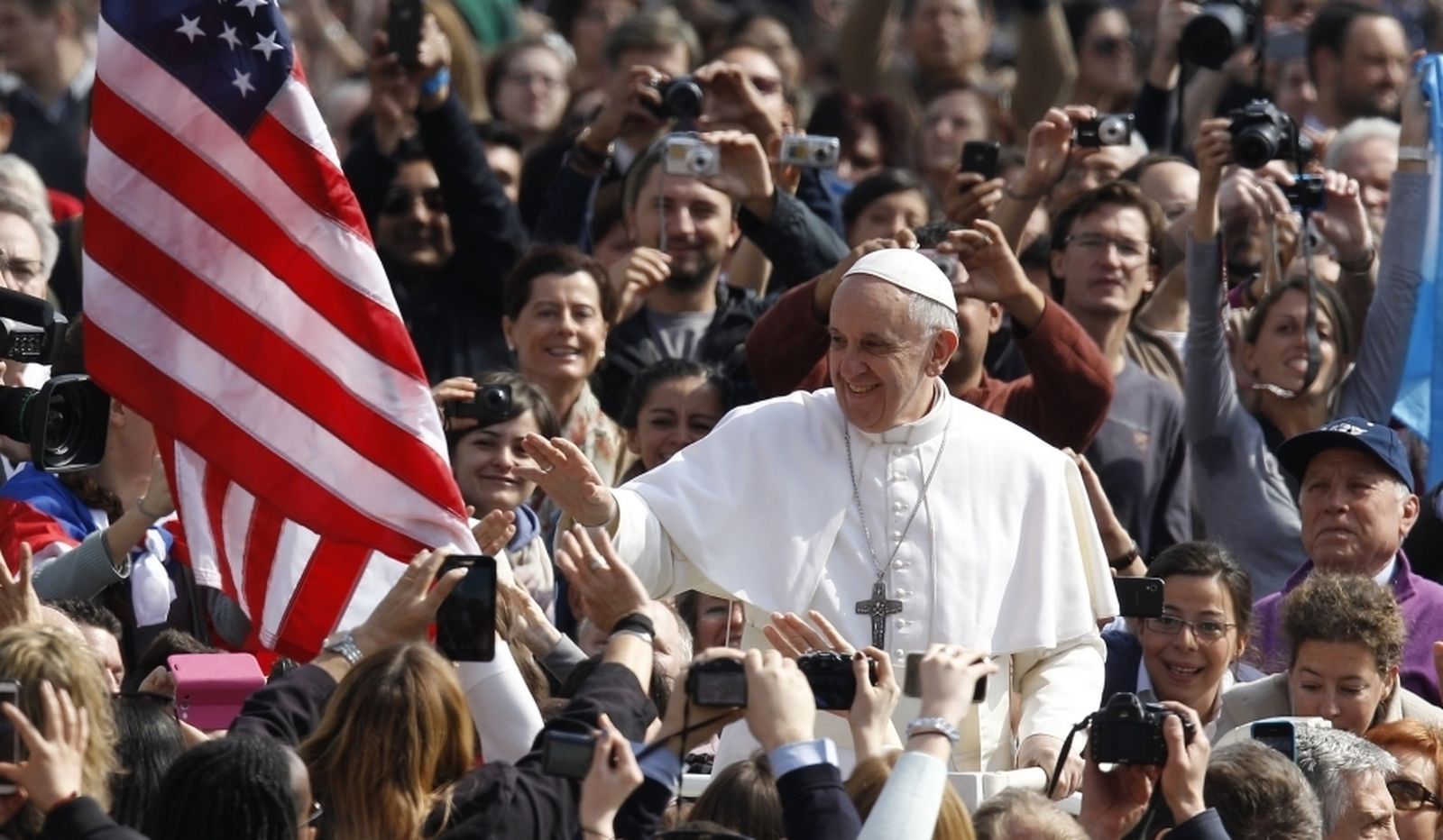Los católicos estadounidenses, con el Papa