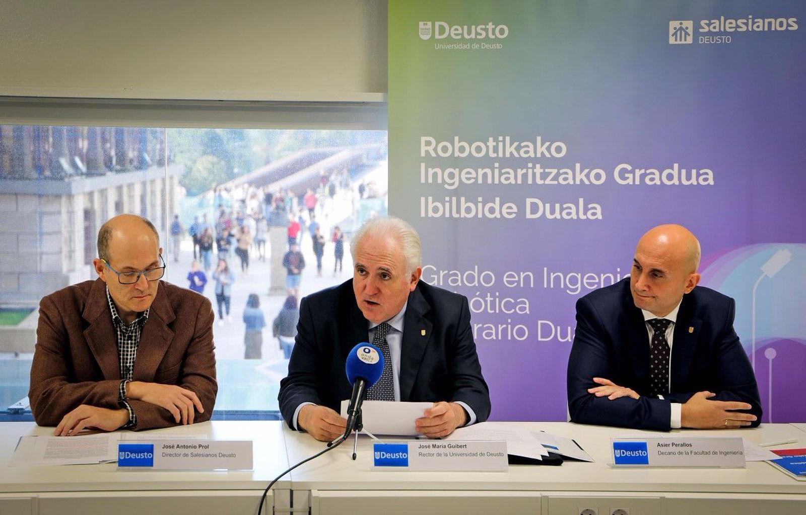 Presentación del grado implementado por Deusto y los salesianos